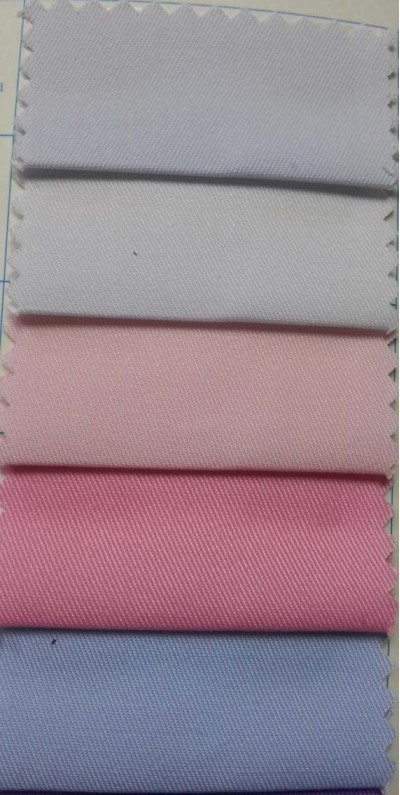 SX- YLF 全精梳滌卡T/C45/2*21/138*71  滌棉紗卡T/C23*21/138*71 耐漂白水 耐氯漂 制服 Anti bleaching bleaching resistant 後面照